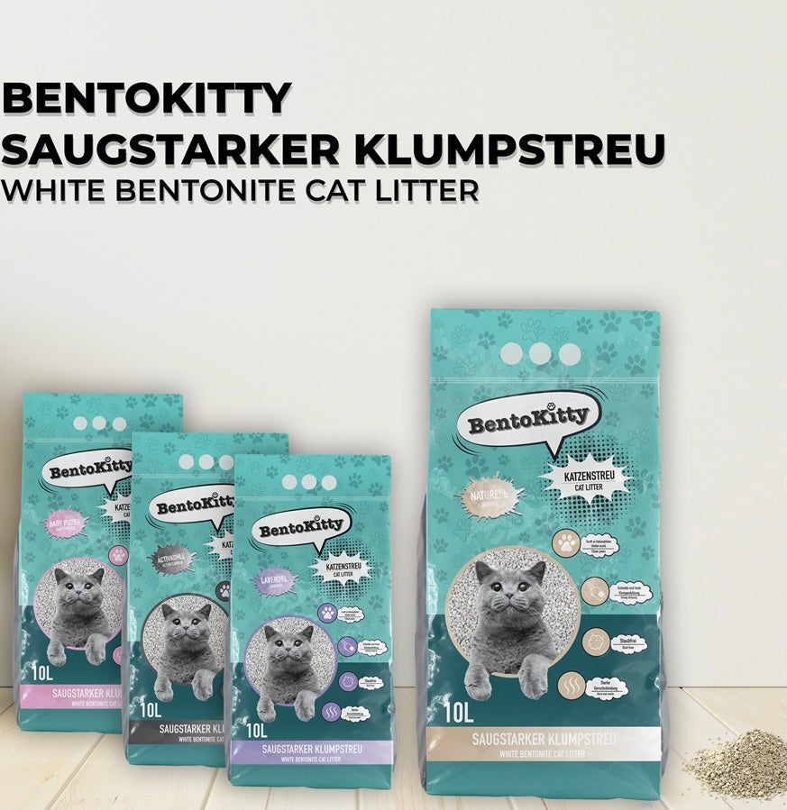 BentoKitty Katzenstreu klumpend Naturell