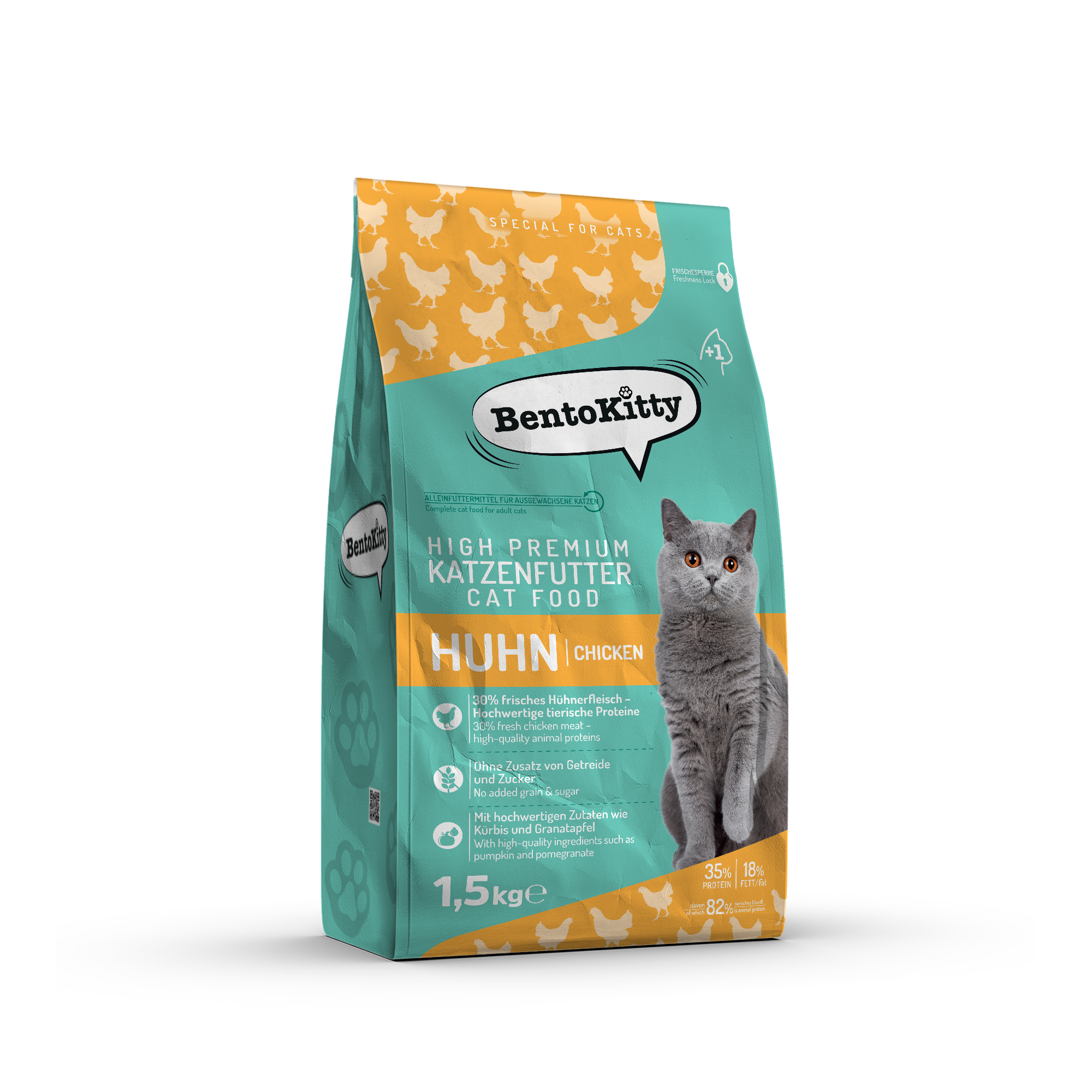 Katzentrockenfutter Huhn