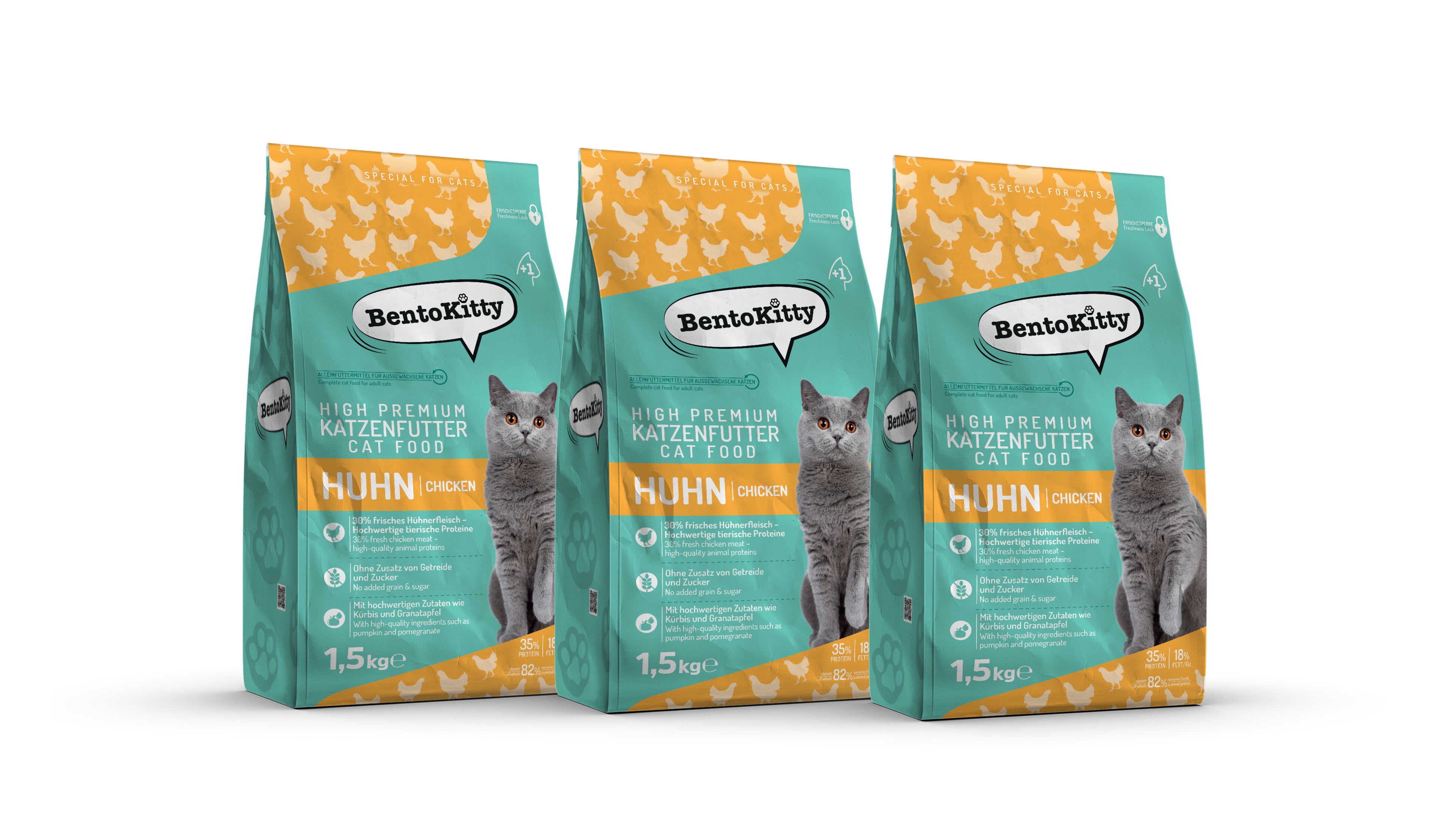 Katzentrockenfutter Huhn