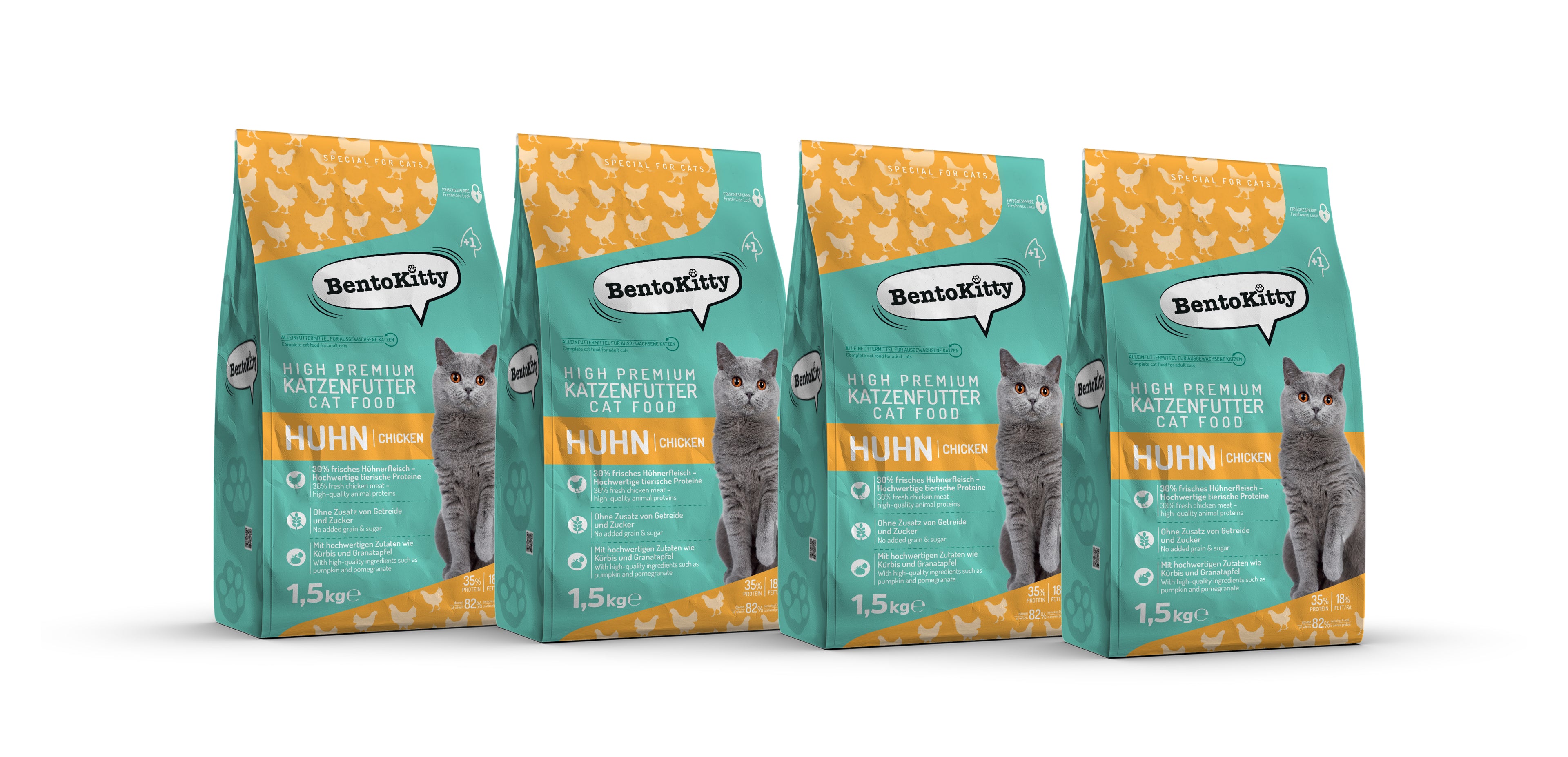 Katzentrockenfutter Huhn