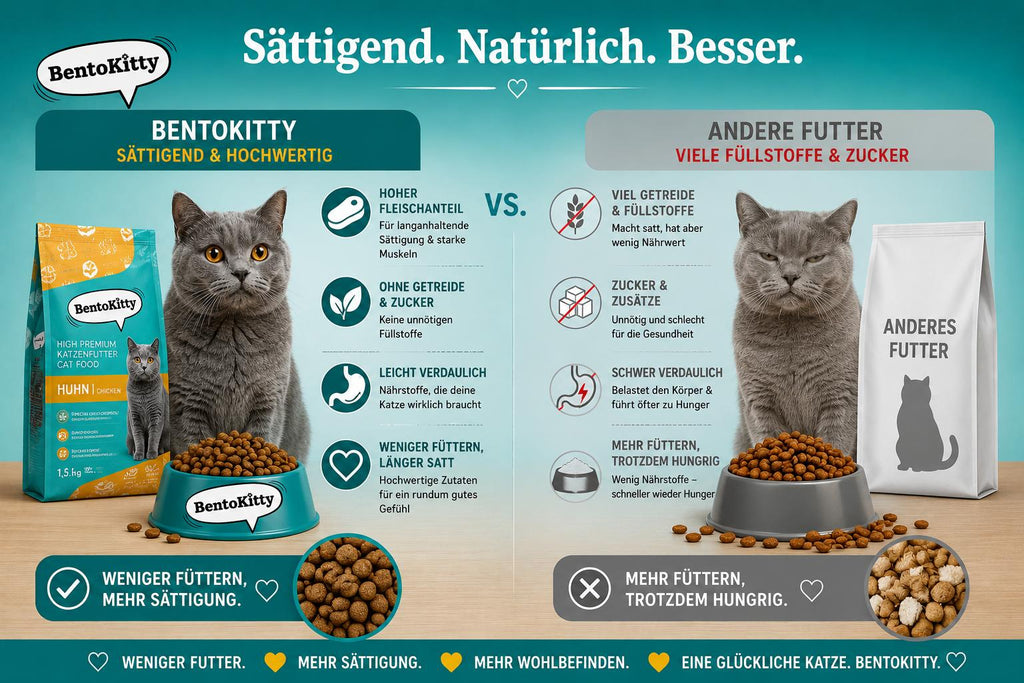 Katzentrockenfutter Rind