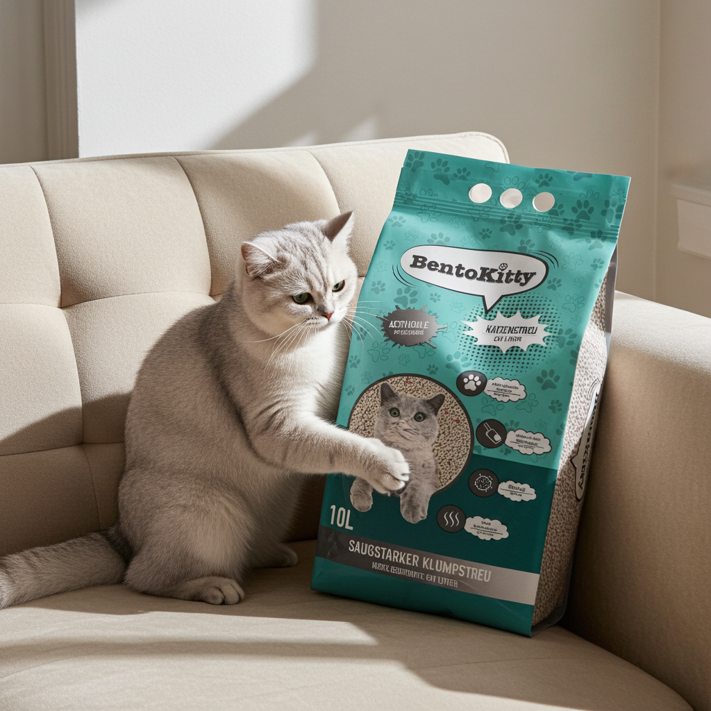 BentoKitty Katzenstreu klumpend Aktivkohle