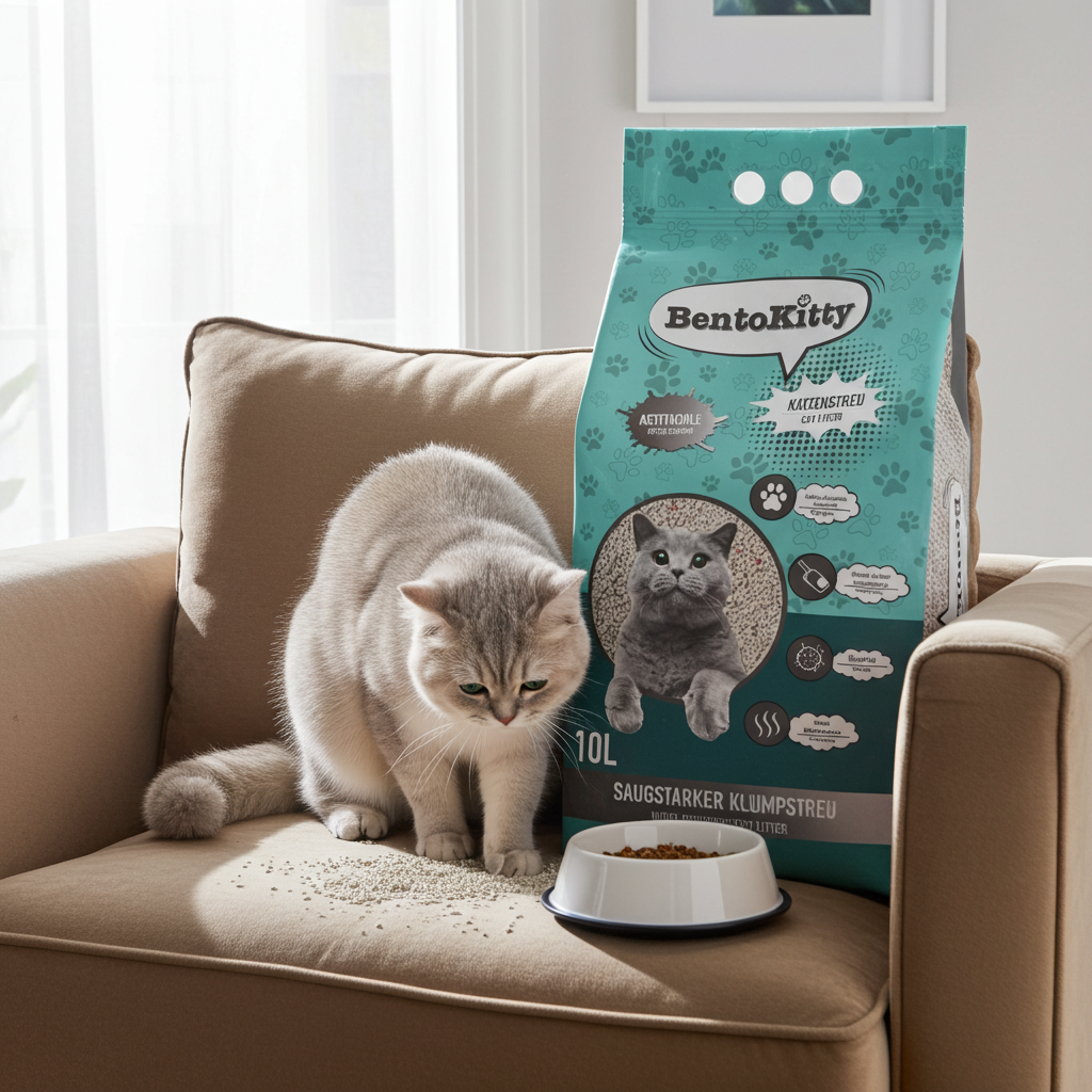 BentoKitty Katzenstreu klumpend Aktivkohle