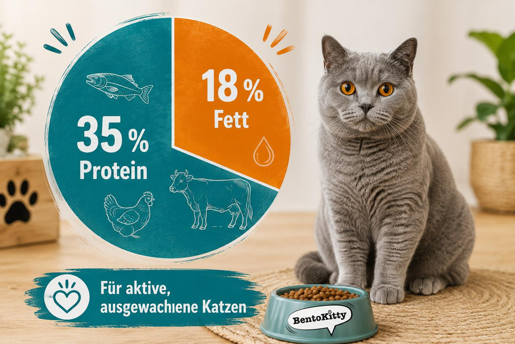 Katzentrockenfutter Rind