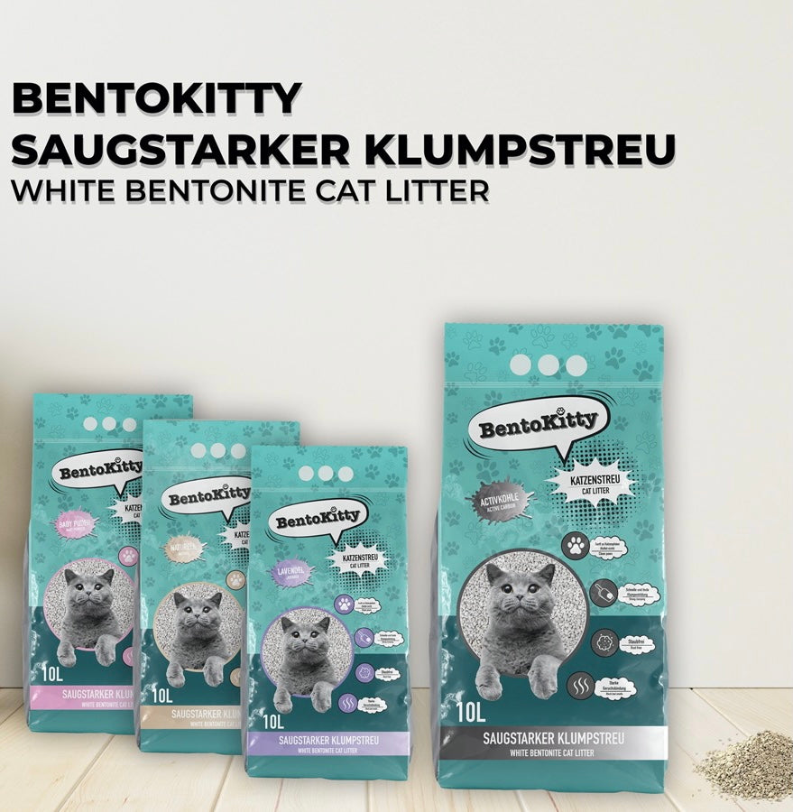 BentoKitty Katzenstreu klumpend Aktivkohle
