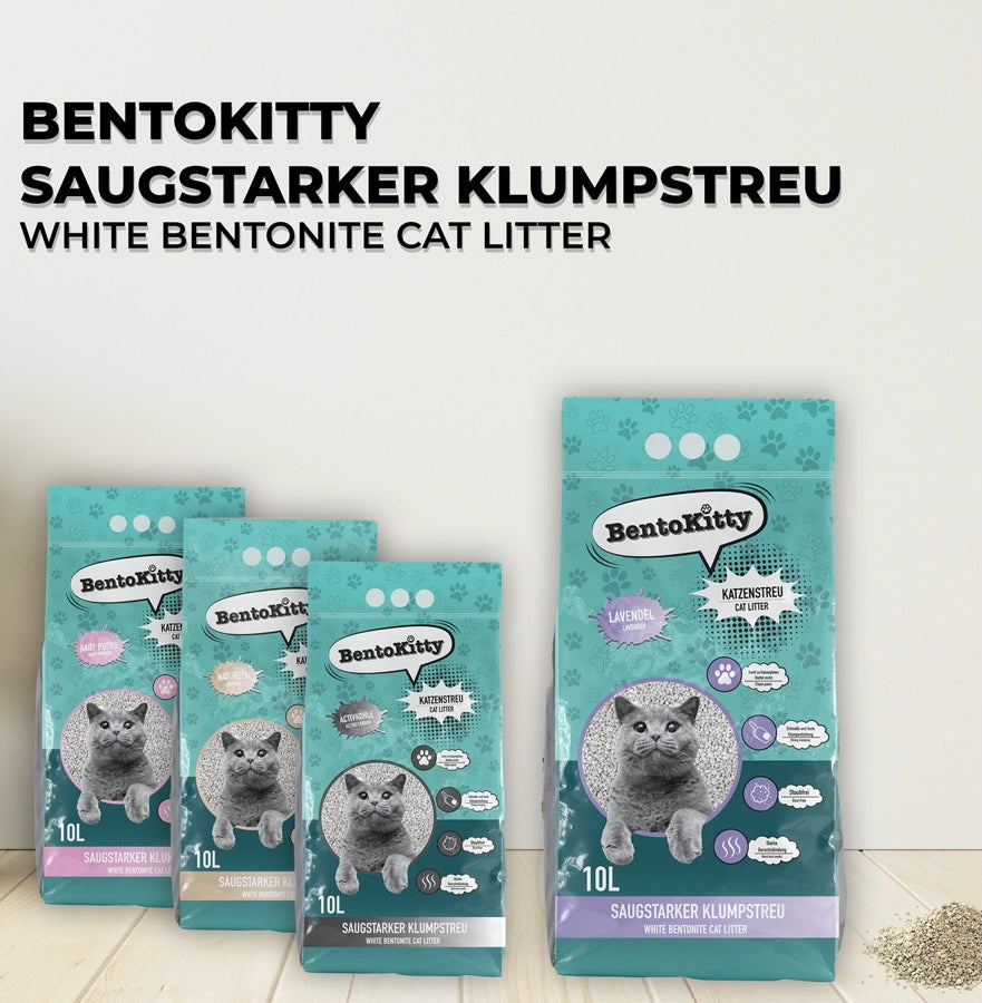 BentoKitty Katzenstreu klumpend Lavendel-Duft