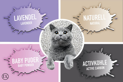 BentoKitty Katzenstreu klumpend Babypuder-Duft