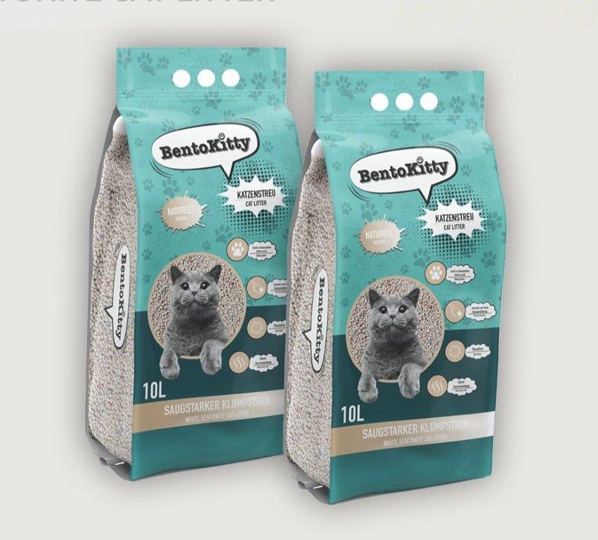 BentoKitty Katzenstreu klumpend Naturell