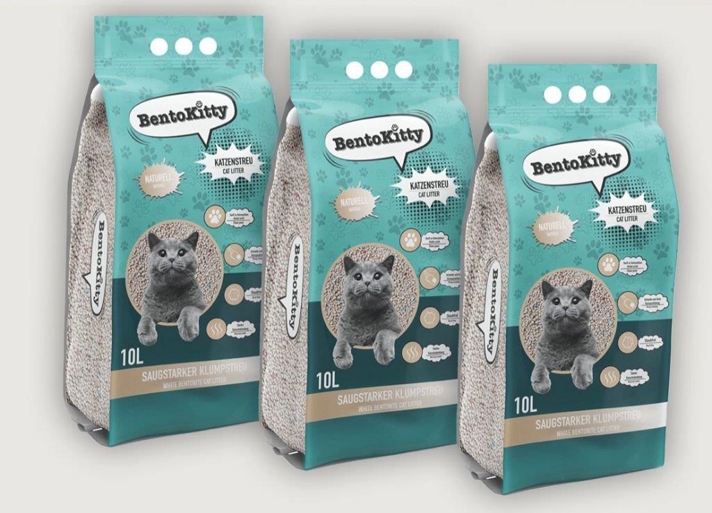 BentoKitty Katzenstreu klumpend Naturell